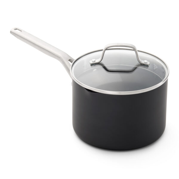 Calphalon Hard-Anodized Nonstick 3.5 Qt Sauce Pan with Lid